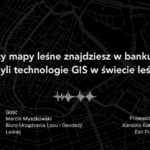 Czy mapy leśne znajdziesz w banku? Czyli technologie GIS w świecie leśnym